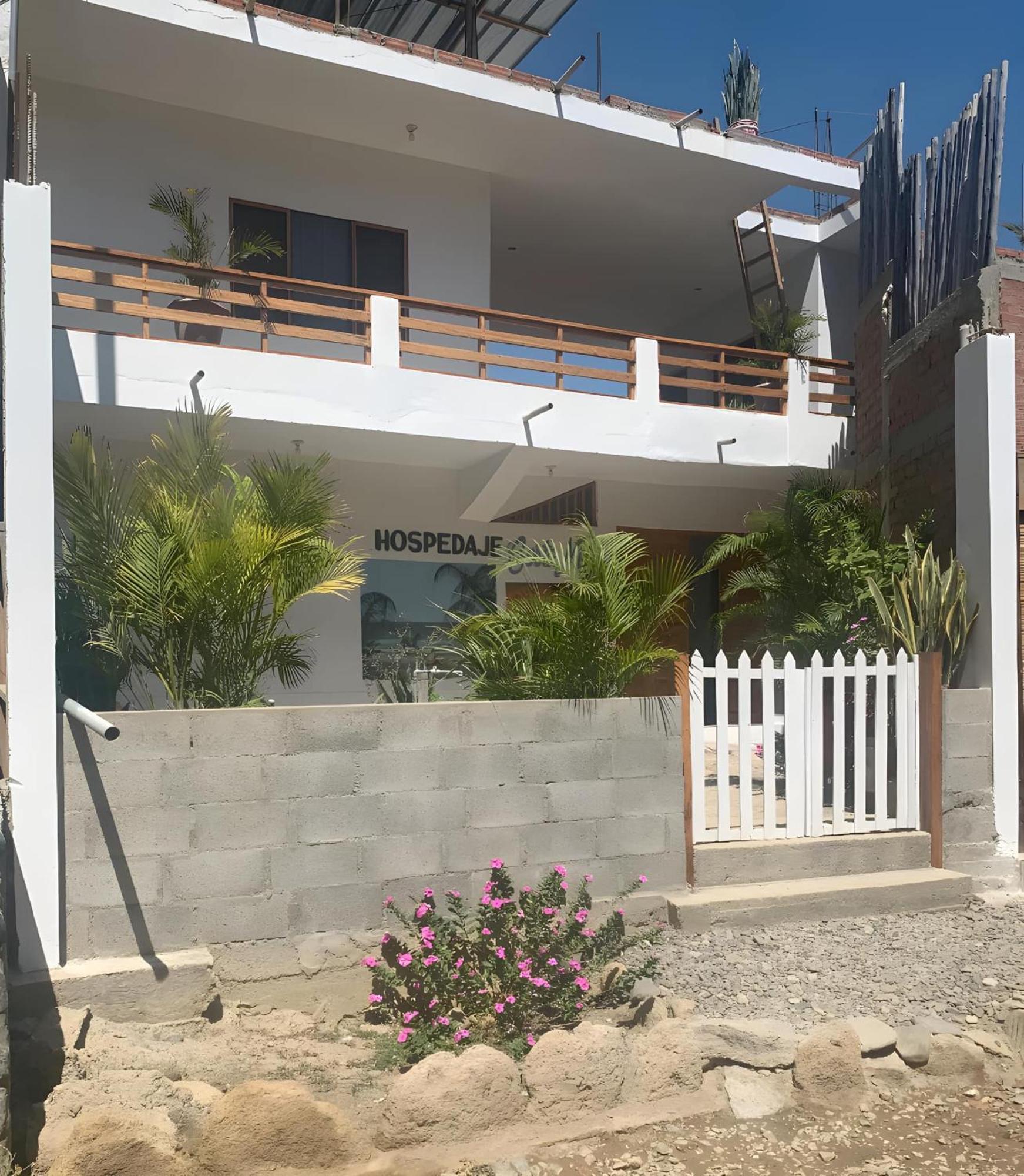 Hospedaje Costa Norte Máncora Exterior foto